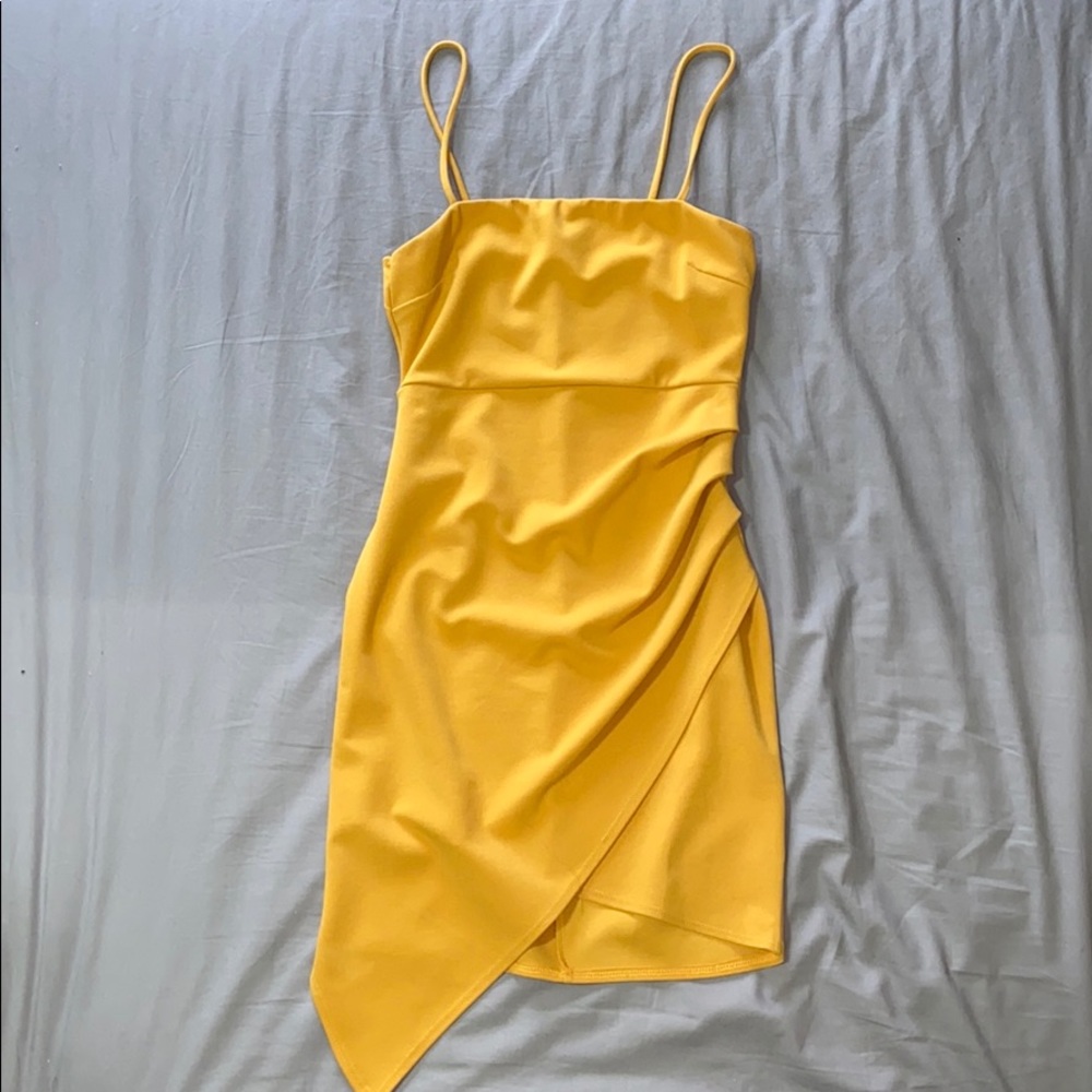 Windsor Yellow Tulip Dress